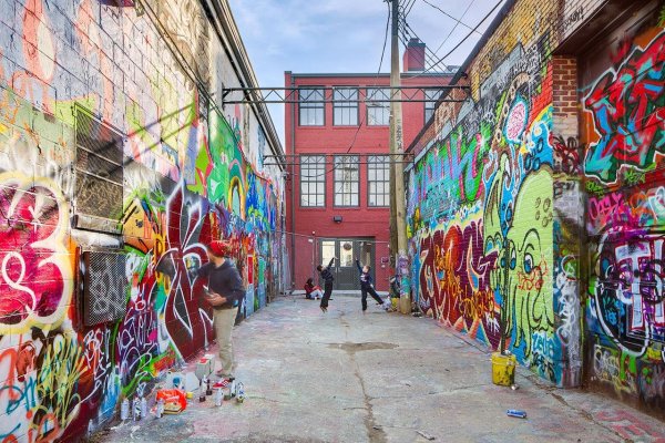 Стрит арт Жижин