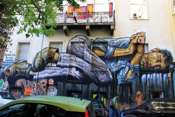 Стрит арт граффити Берлин