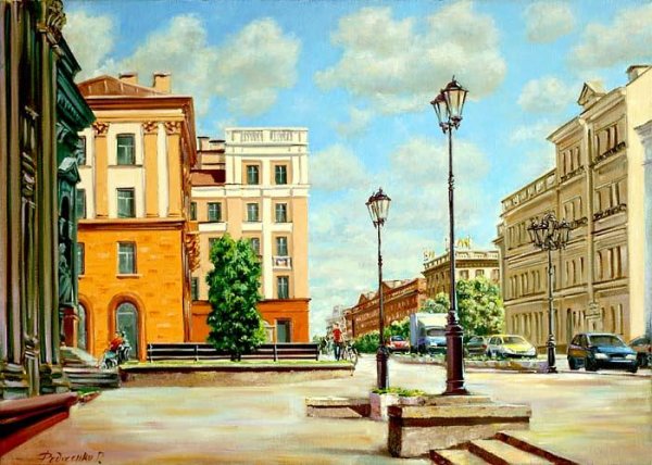 Минск в живописи