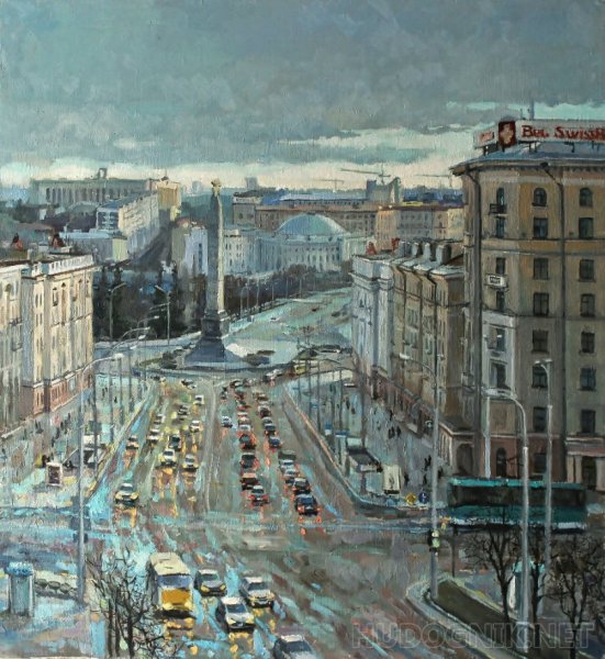 Городские пейзажи Алексей Корабельников