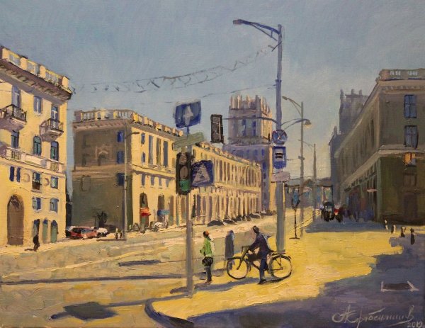 Живопись города Минска.