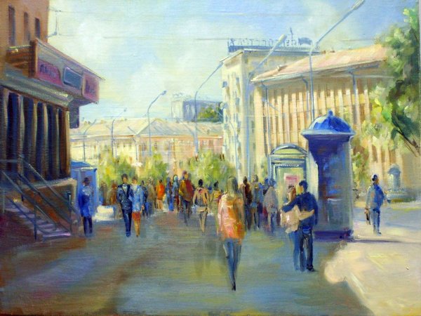 Пешкун Василий художник город