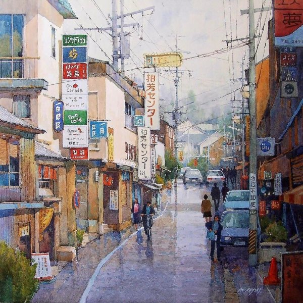 Джосан Гонсалес город пейзаж