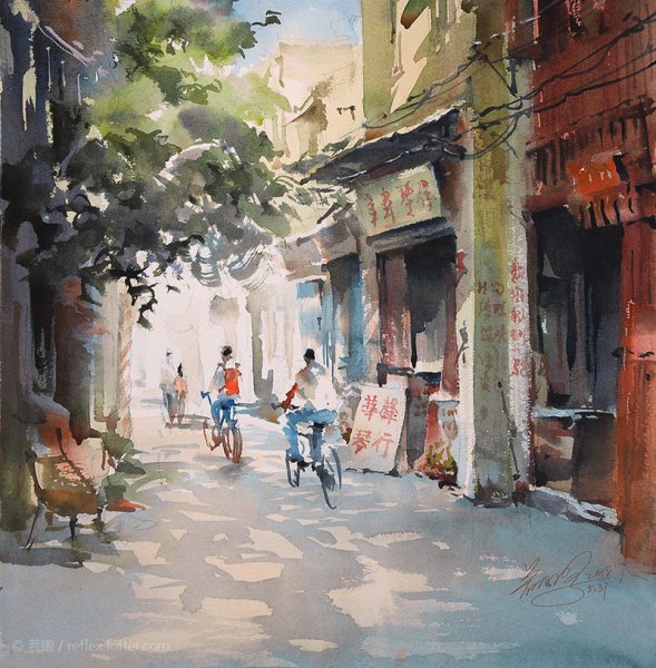 Китайский художник Кван Йюк Панг (Kwan Yeuk pang)