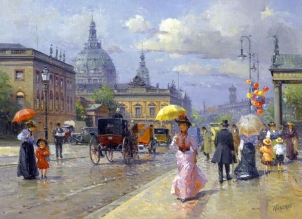 Художник Виллем Куккук Willem Koekkoek 1839-1895 Голландия