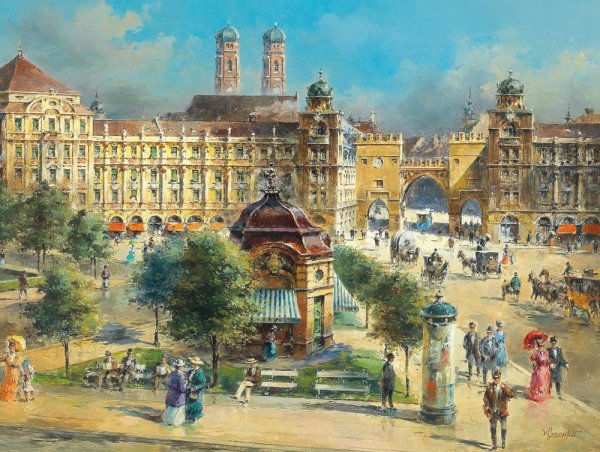 Художник Детлев Ницшке