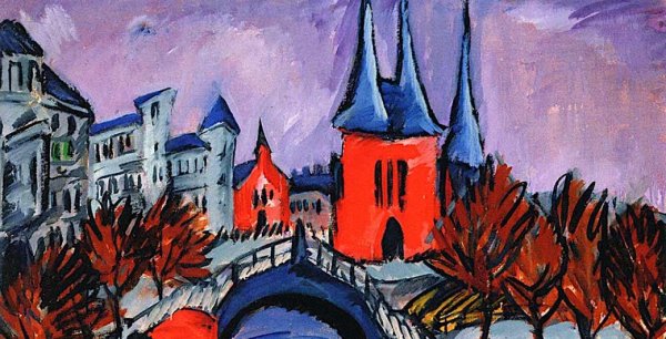 Эрнст Людвиг Кирхнер пейзажи