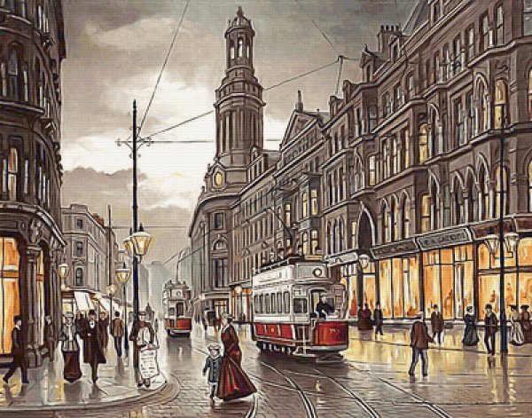 Американский художник Стивен Шолес городской