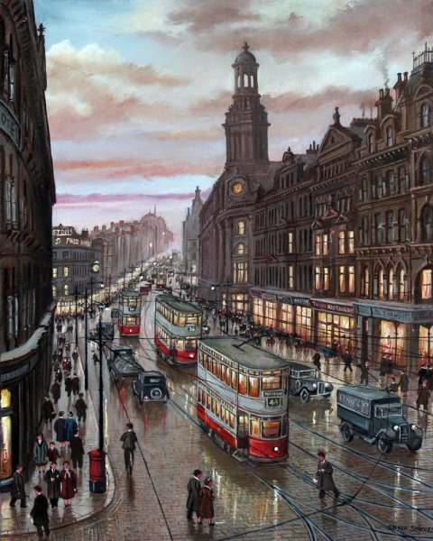 Американский художник Стивен Шолес городской