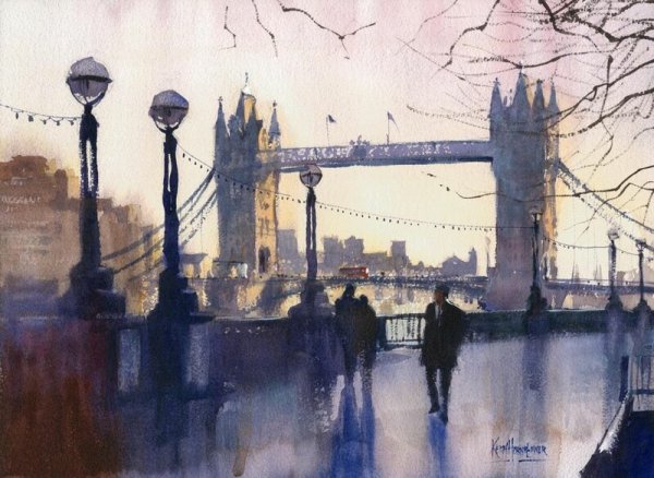 Keith Hornblower акварели