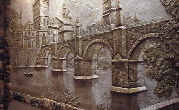 Барельеф Андрея Гусева