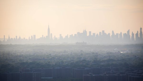 Минималистичный пейзаж города