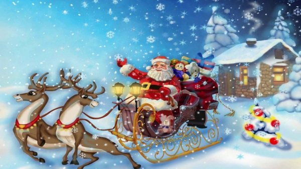 Олень Санта-Клауса