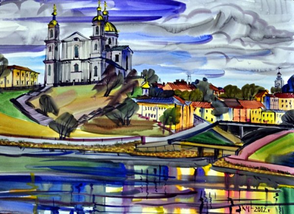 Картины городской пейзаж