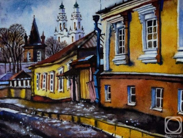 Роман Федосенко городские пейзажи Минска