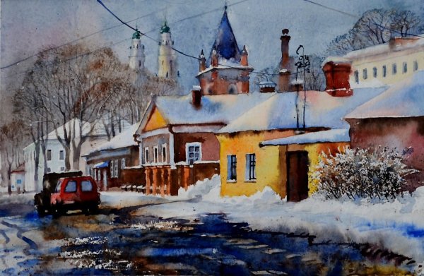 Старый Витебск картина