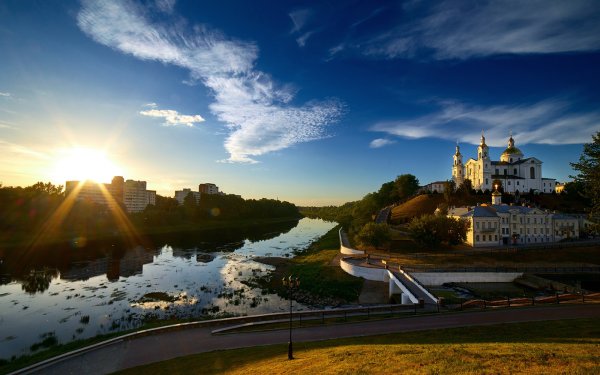 Витебск рассвет ратуша