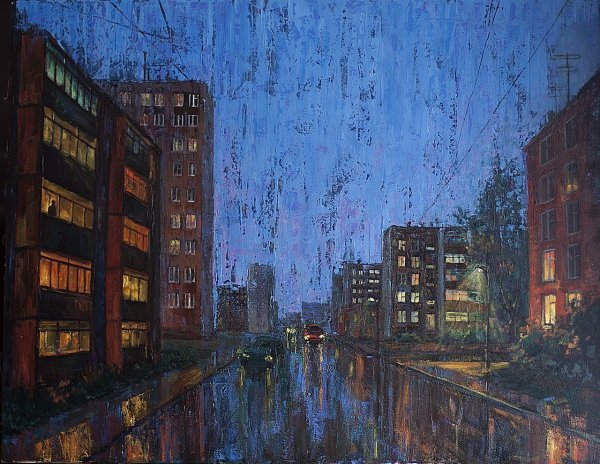 Пейзаж многоэтажек