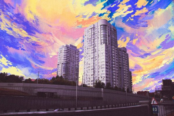 Многоэтажки арт