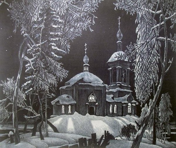 Зарисовки зимнего леса