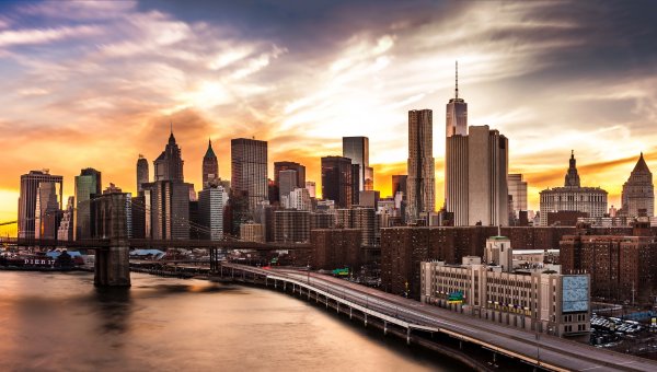 Нью-Йорк Сити Манхэттен