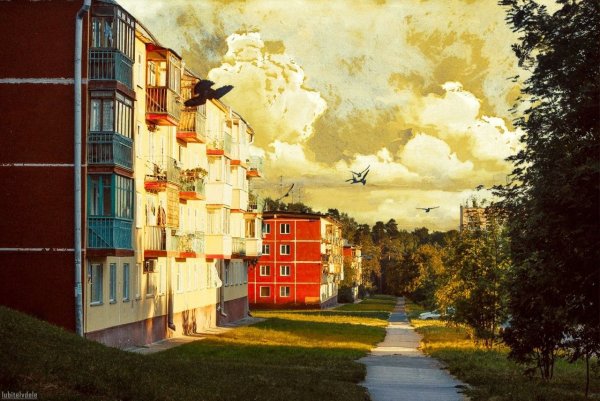 Эстетика ебеней спальный район