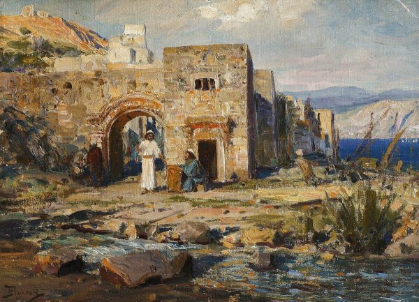 Поленов "пруд в Абрамцево", 1883