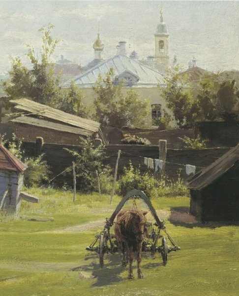 Василий Поленов Бабушкин сад 1878