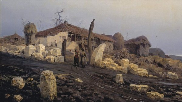 Часовня на берегу Оки, Василий Поленов, 1893