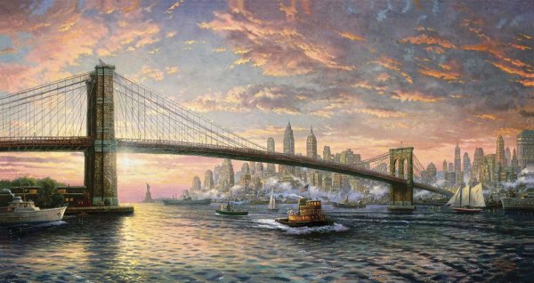 Джереми Манн картина Нью Йорк