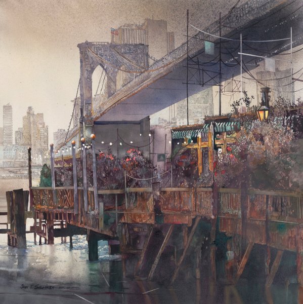 Эжен Джей Папроски городские пейзажи