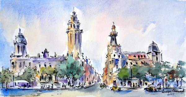 Дворец Гуэля Рамбла Барселона