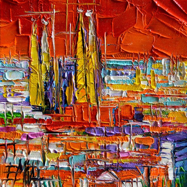 Пейзаж Саграда фамилия