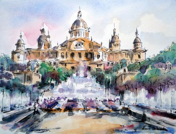 Барселона в искусстве