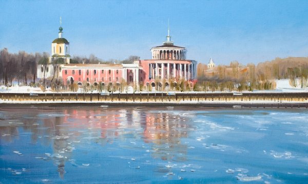 Тверь картины тверских художников изображение церквей