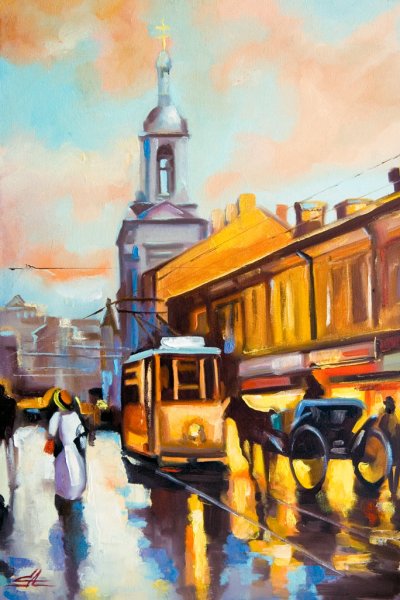 Тверь в живописи