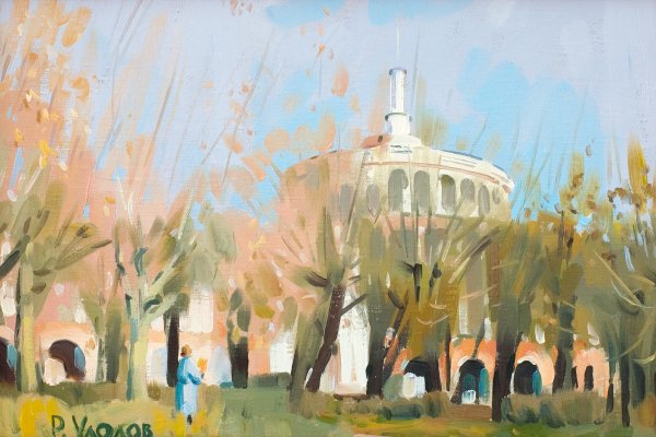 Художник: Волков Сергей, «старый трамвай»