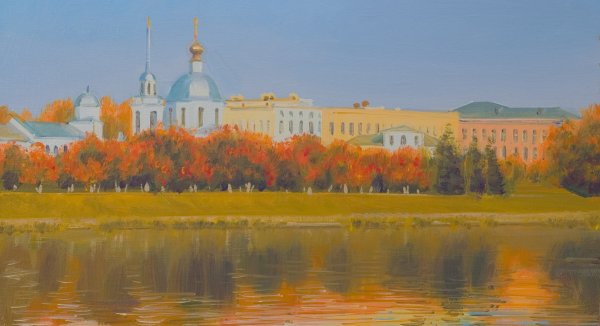 Картина "улица в Стамбуле» (Львовская галерея искусств)