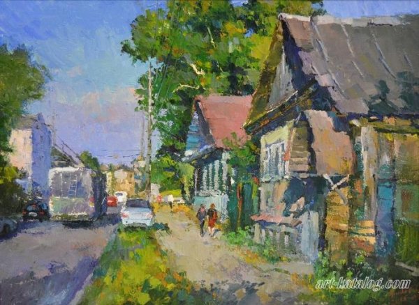 Набережная Афанасия Никитина зимой