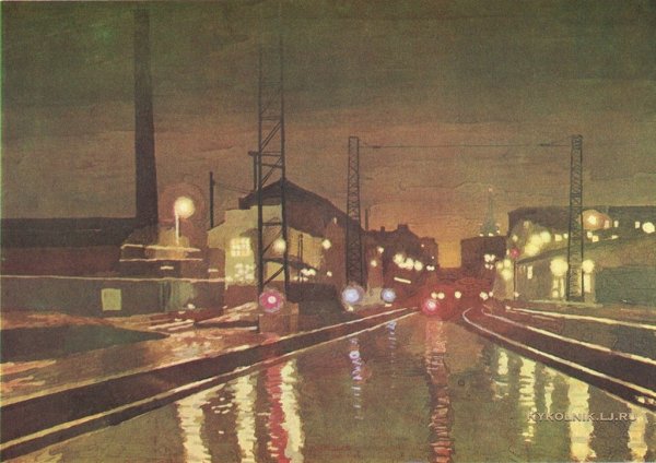 Георгий Нисский над снегами 1964