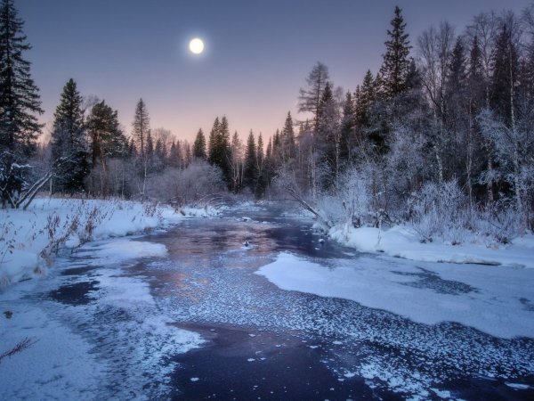 Природа Урала зимой