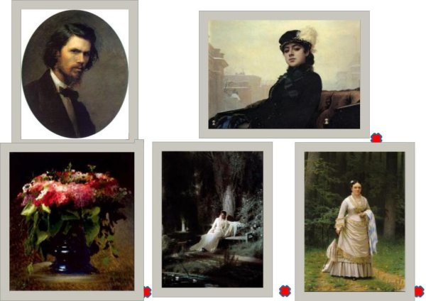 Художник Иван Николаевич Крамской. Цветы