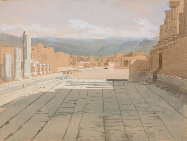 Крамской Иван Николаевич акварели