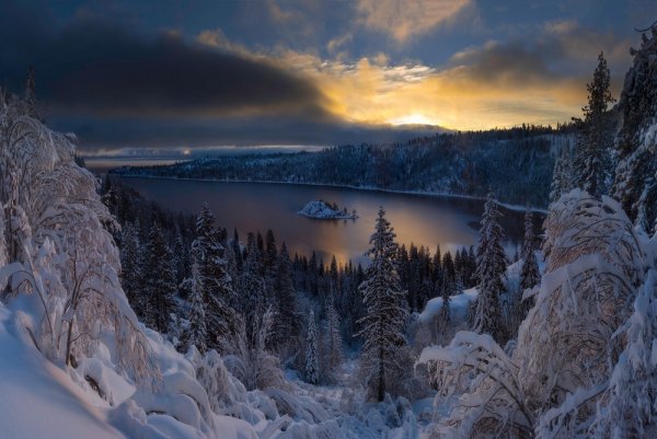 Великолепные зимние пейзажи