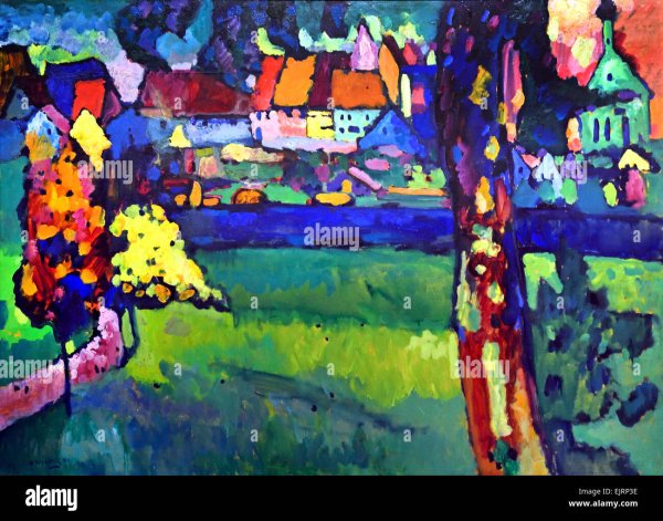 Кандинский Василий Васильевич осень в Баварии