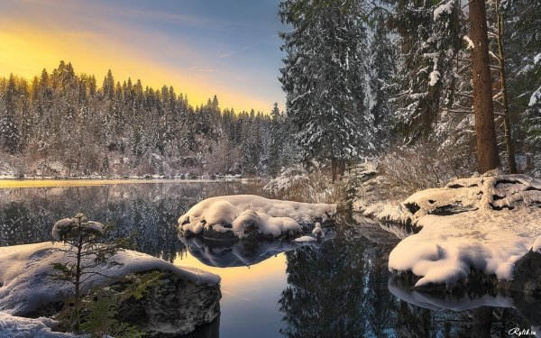 Сибирь зимой