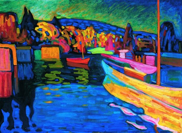 Василий Кандинский пейзаж 1913