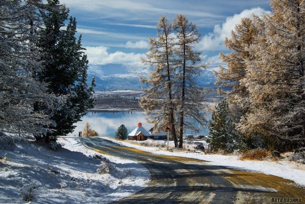Белокуриха Алтай зимой