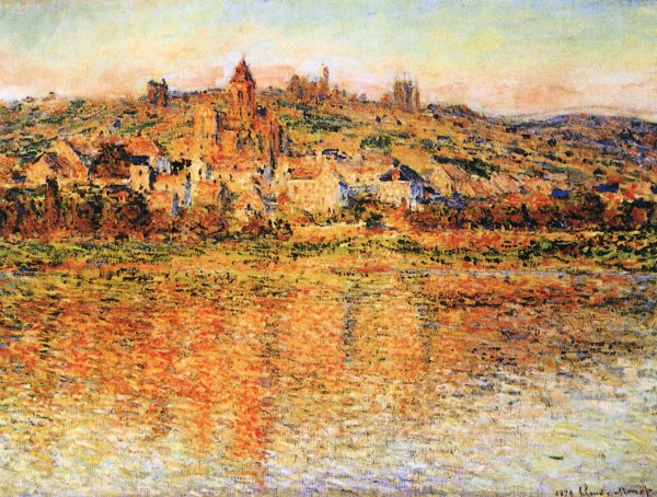 Камиль Писсарро. Бульвар Монмартр ночью. 1897