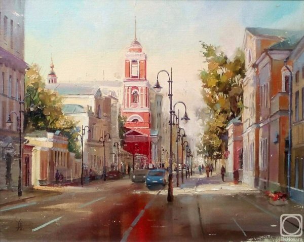 Дмитрий Спирос картины городской пейзаж Самары